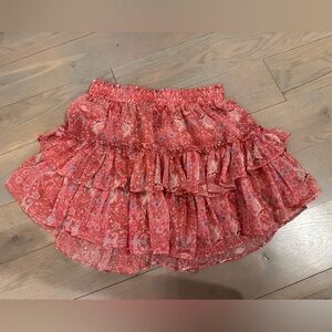 Misa Los Angeles mini ruffle skirt